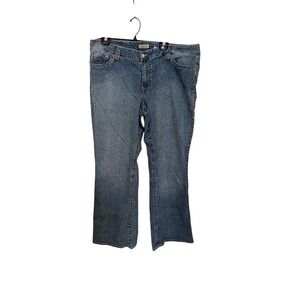 Paris Blues Women's Jeans Size 24W Denim Blue‎ Bootcut Comfort Stretch